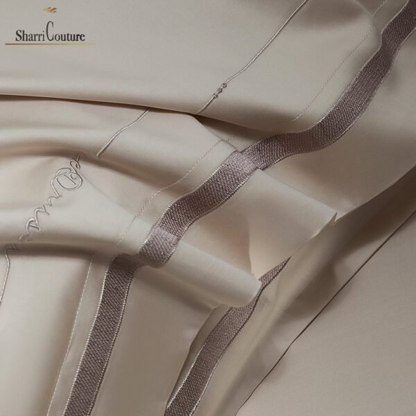 S. C. - 1064 - 100% Island Cotton - 120s. - Metallic Pearl Cream - Image 8