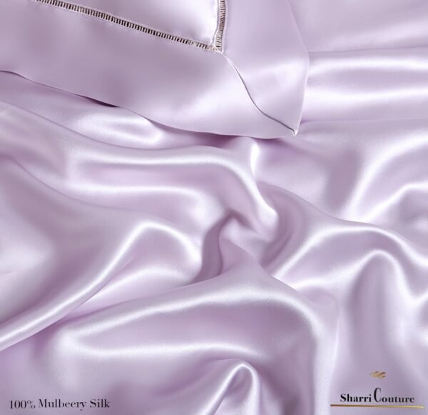 S. C. - 2001 - 100% Mulberry Silk - White Color - Image 4