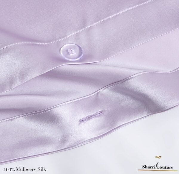 S. C. - 2001 - 100% Mulberry Silk - White Color - Image 6