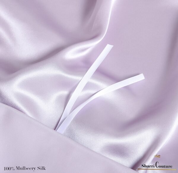 S. C. - 2001 - 100% Mulberry Silk - White Color - Image 7