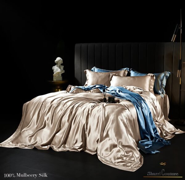 S. C. - 2001 - 100% Mulberry Silk - Champagne Color - Image 11