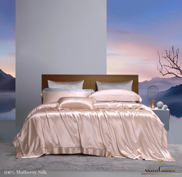 S. C. - 2001 - 100% Mulberry Silk - Light Pink Color