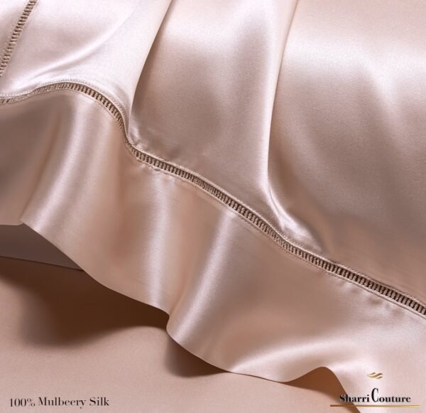 S. C. - 2001 - 100% Mulberry Silk - Light Pink Color - Image 10