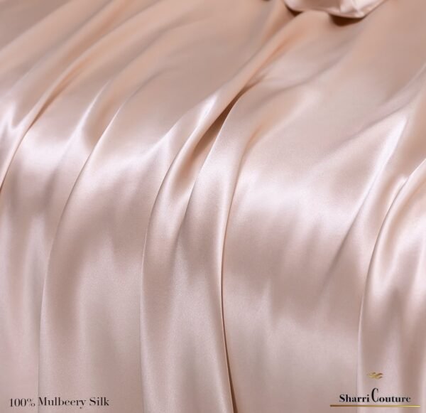 S. C. - 2001 - 100% Mulberry Silk - Light Pink Color - Image 3