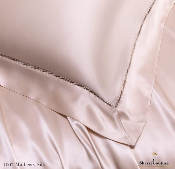 S. C. - 2001 - 100% Mulberry Silk - Light Pink Color - Image 6