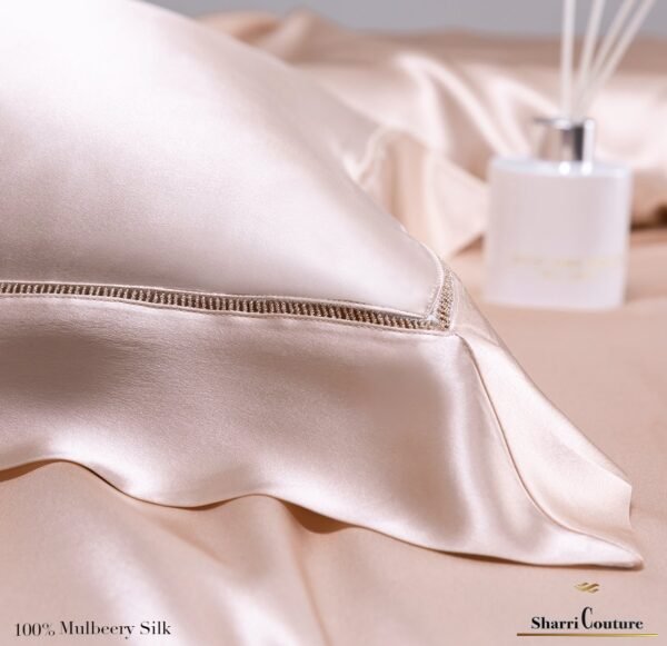 S. C. - 2001 - 100% Mulberry Silk - Light Pink Color - Image 7