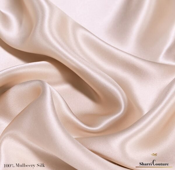S. C. - 2001 - 100% Mulberry Silk - Light Pink Color - Image 9
