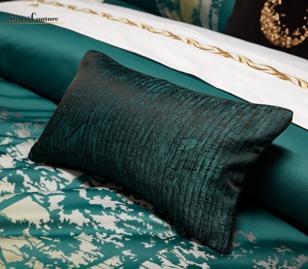 S.C - 1003 - Green Color - 100% Jacquard Cotton - Image 9