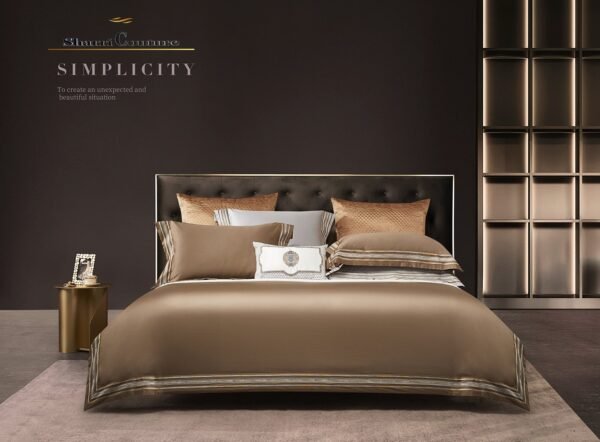 S.C 1001 Dark Brown - 100% Pima Cotton