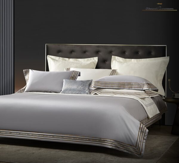 S.C 1001 Silver Grey - 100% Pima Cotton