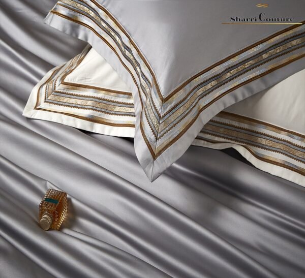 S.C 1001 Silver Grey - 100% Pima Cotton - Image 3