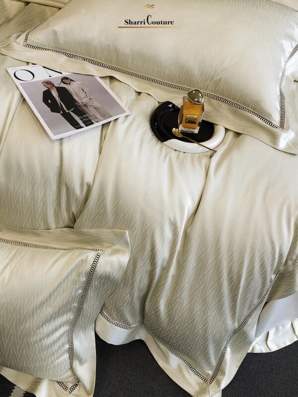 S. C. - 1015 - Golden Champagne Color - Combination of Cotton and Silk - Image 8