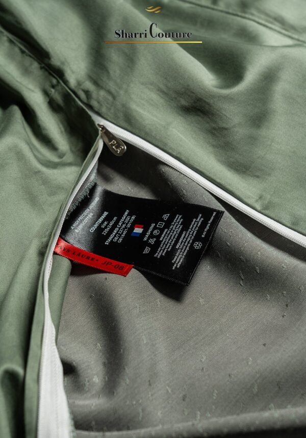 S. C. - 1018 - Dark Grey Color - Combination of Cotton and Silk - Image 3