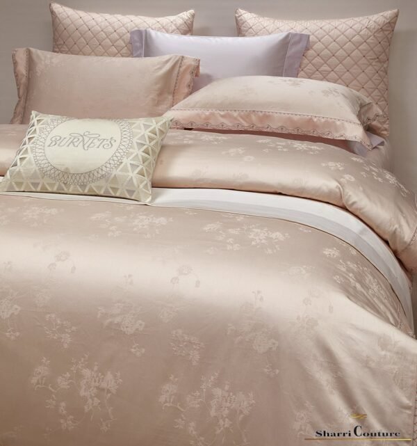 S. C. 1011 - Peach Color - 100% Jacquard Cotton - Image 11
