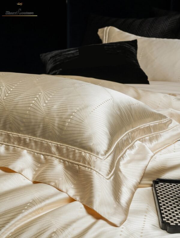 S. C. - 1018 - Golden Champagne Color - Combination of Cotton and Silk - Image 7