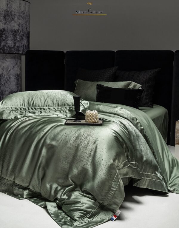 S. C. - 1018 - Dark Grey Color - Combination of Cotton and Silk - Image 6