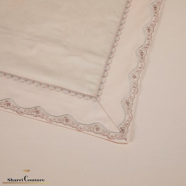 S. C. 1011 - Peach Color - 100% Jacquard Cotton - Image 9