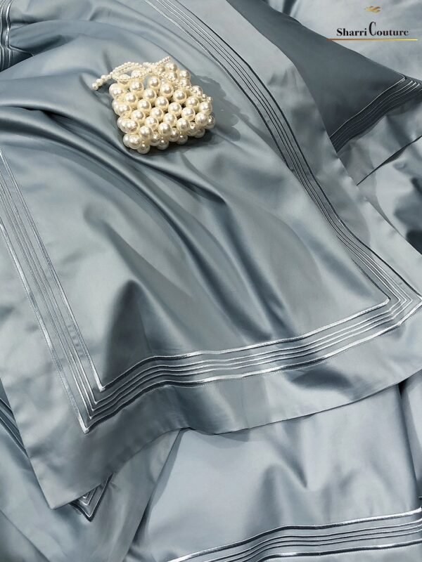 S. C. - 1044 - Multiline Embroidery Frame - Light Blue Color - 100s Long Staple Cotton - Image 8