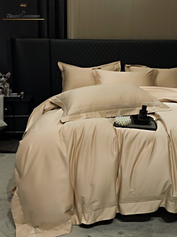 S. C. - 1044 - Multiline Embroidery Frame - Light Gold Color - 100s Long Staple Cotton - Image 9