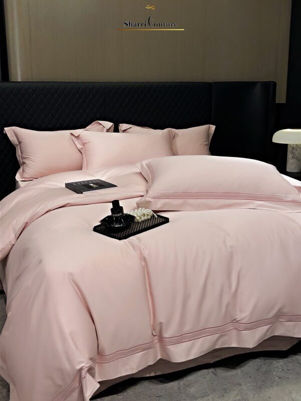 S. C. - 1044 - Multiline Embroidery Frame - Light Peach Color - 100s Long Staple Cotton - Image 3