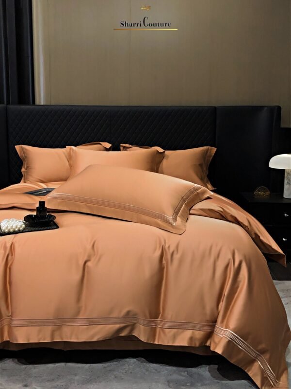 S. C. - 1044 - Multiline Embroidery Frame - Cappuccino  Color - 100s Long Staple Cotton - Image 10