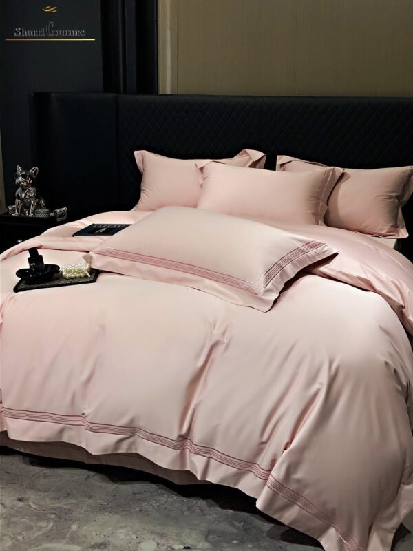 S. C. - 1044 - Multiline Embroidery Frame - Light Peach Color - 100s Long Staple Cotton - Image 2