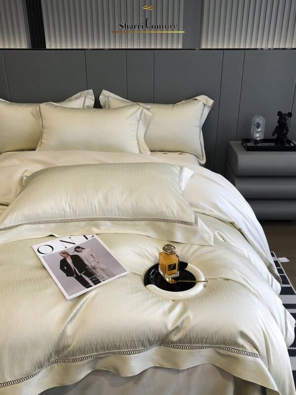 S. C. - 1015 - Golden Champagne Color - Combination of Cotton and Silk - Image 6