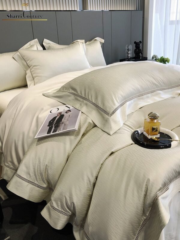 S. C. - 1015 - Golden Champagne Color - Combination of Cotton and Silk - Image 12