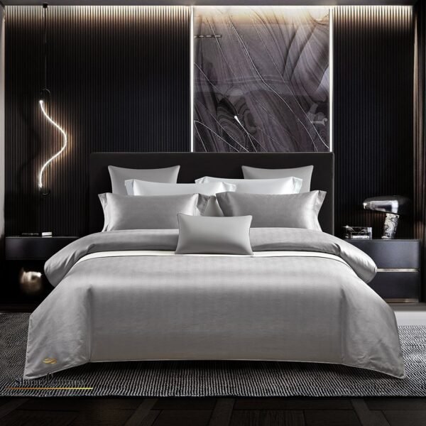 S. C. 1016 - Silver Color - 100% Jacquard Cotton