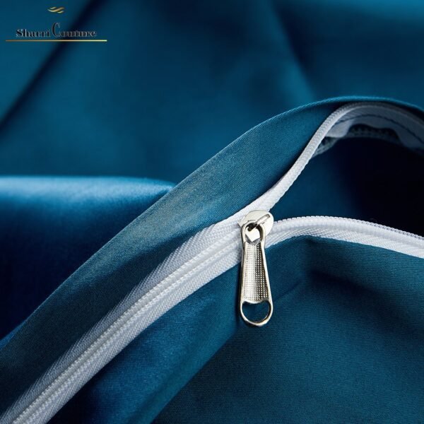 S. C. - 1043 With - Blue Royal Color 4 Embroidery Frame Lines - 100s Long Staple Cotton - Image 9