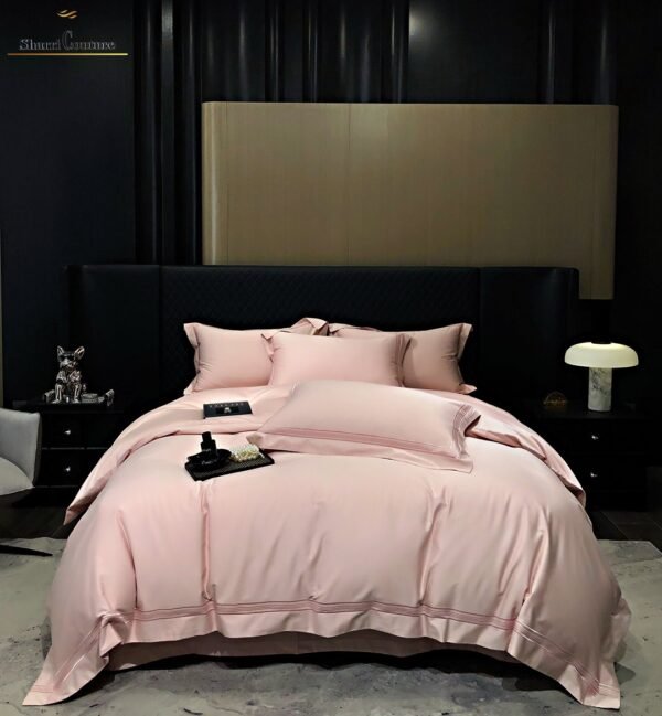 S. C. - 1044 - Multiline Embroidery Frame - Light Pink Color - 100s Long Staple Cotton