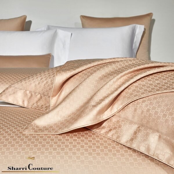 S. C. 1013 Gold Color - 100% Jacquard Cotton - Image 10