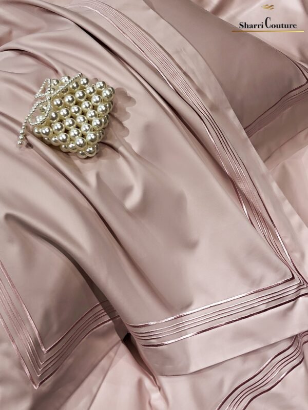 S. C. - 1044 - Multiline Embroidery Frame - Light Peach Color - 100s Long Staple Cotton - Image 5
