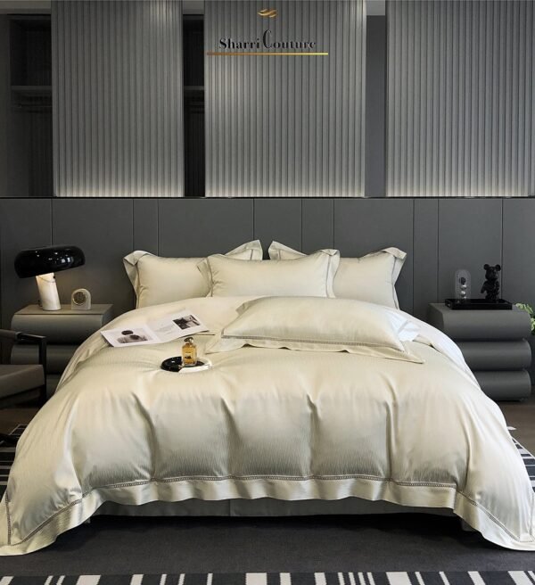 S. C. - 1015 - Golden Champagne Color - Combination of Cotton and Silk