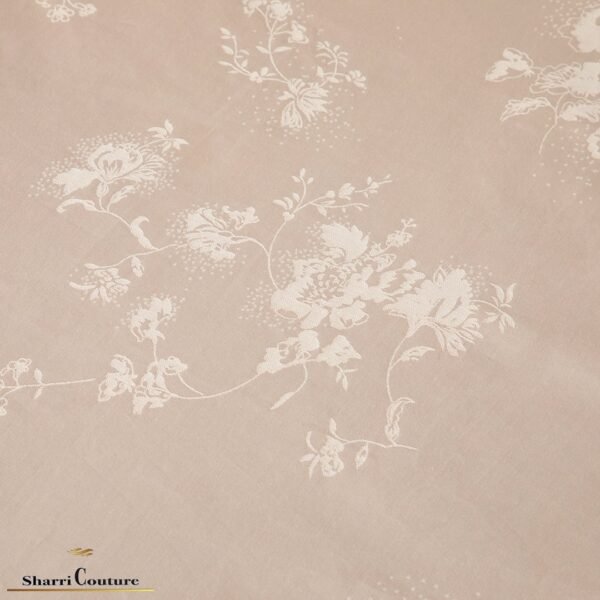 S. C. 1011 - Peach Color - 100% Jacquard Cotton - Image 8