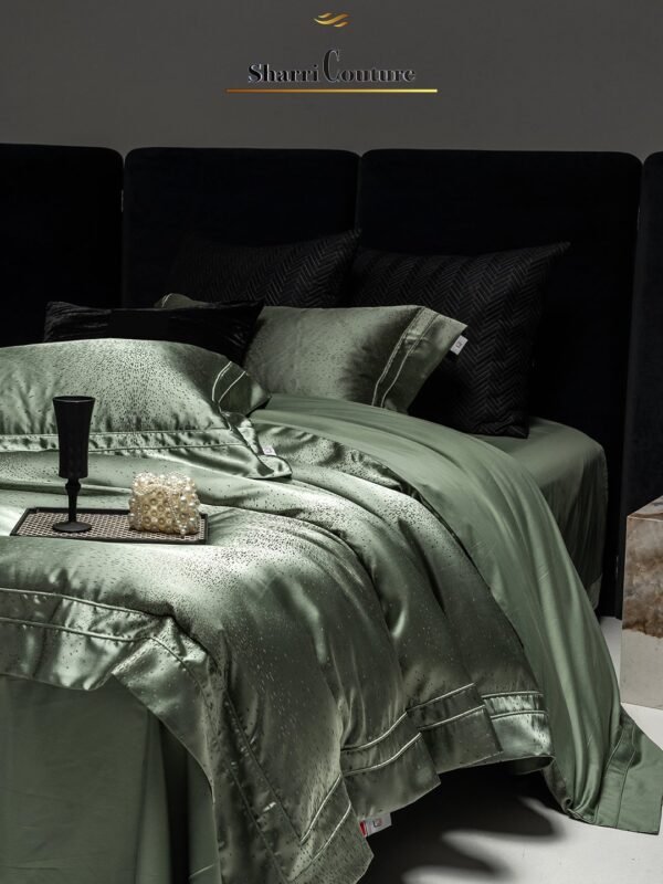 S. C. - 1018 - Dark Grey Color - Combination of Cotton and Silk - Image 11