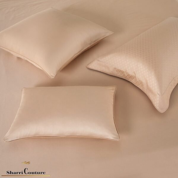 S. C. 1013 Gold Color - 100% Jacquard Cotton - Image 3