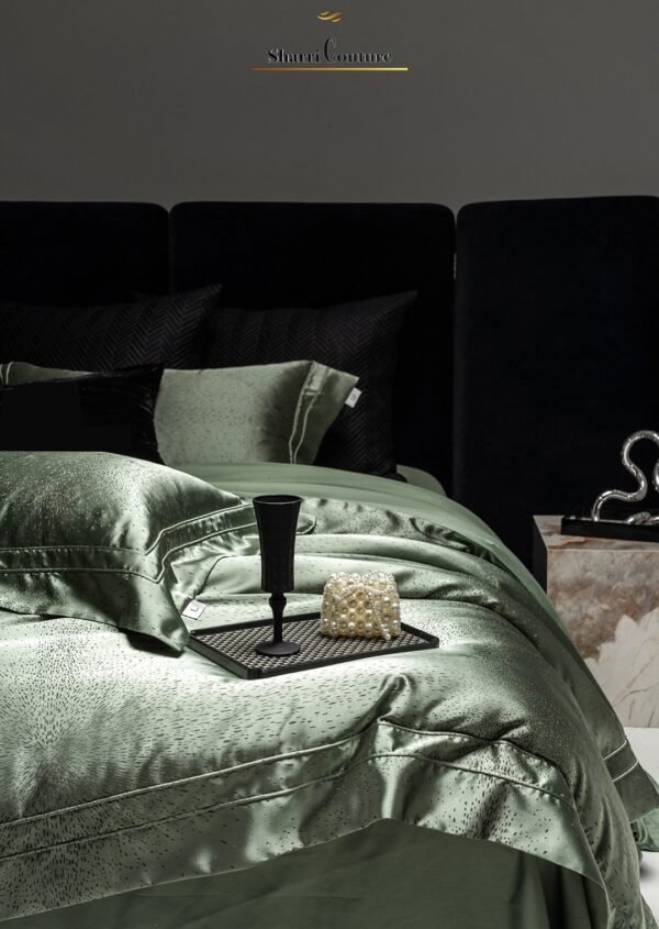 S. C. - 1018 - Dark Grey Color - Combination of Cotton and Silk - Image 9