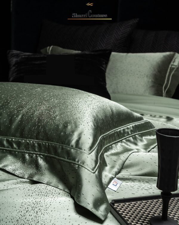S. C. - 1018 - Dark Grey Color - Combination of Cotton and Silk - Image 8