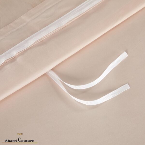 S. C. 1011 - Peach Color - 100% Jacquard Cotton - Image 3