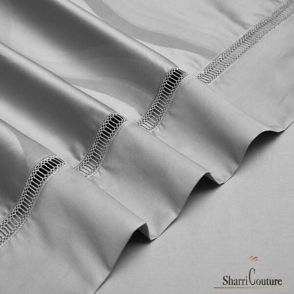S. C. 1006 - Grey Color - Combination of Cotton and Silk - Image 3