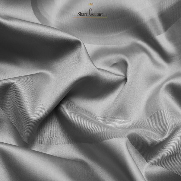 S. C. 1006 - Grey Color - Combination of Cotton and Silk - Image 4