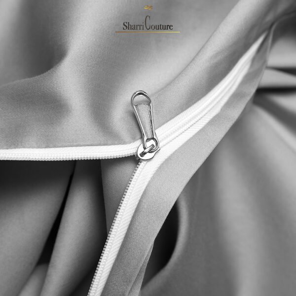S. C. 1006 - Grey Color - Combination of Cotton and Silk - Image 5
