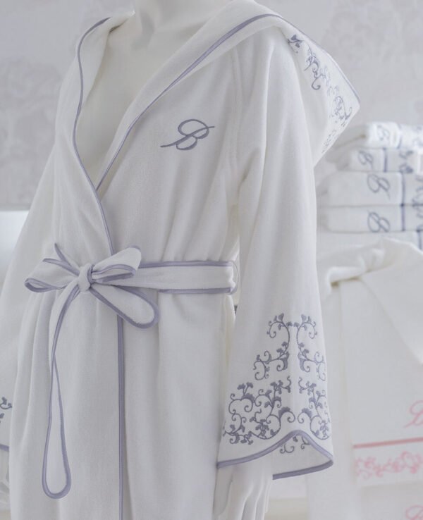 Bathrobe Emanuela - Silver